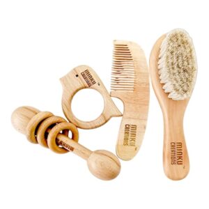 KitMik Baby Hair Brush & Comb for Newborns, Infants & Toddlers - Image 8