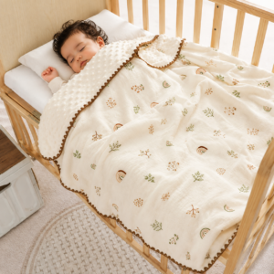 Baby Blanket | Baby Wrap Fluffy Receiving Blanket - Image 1