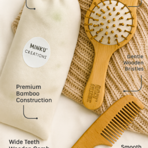 KitMik Baby Hair Brush & Comb for Newborns, Infants & Toddlers - Image 5