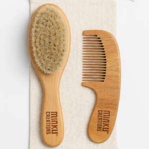 KitMik Baby Hair Brush & Comb for Newborns, Infants & Toddlers - Image 6