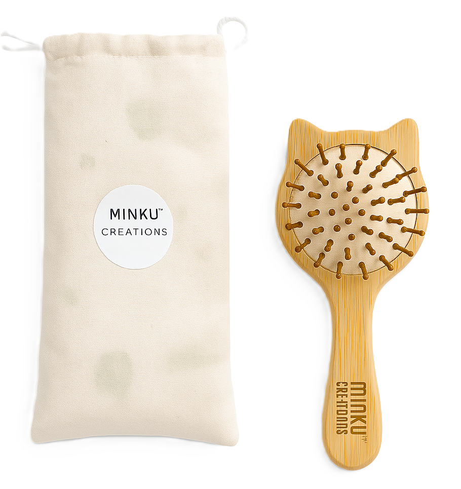KitMik Baby Hair Brush & Comb for Newborns, Infants & Toddlers