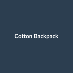 Kitmik Classic Cotton Backpack