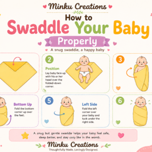 KitMik Organic Crinkled Muslin Baby Swaddle/Towel/Blanket for Infant and Toddlers Kids Boys and Girls-Set of 2 - Image 8